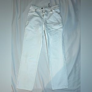 Zara white jeans